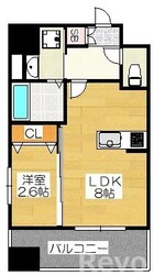 アルティザ博多駅前の物件間取画像